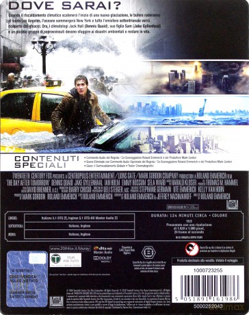 The Day After Tomorrow (Pojutrze) (steelbook) [Blu-Ray]