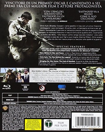 American Sniper (Snajper) (steelbook) [2xBlu-Ray]