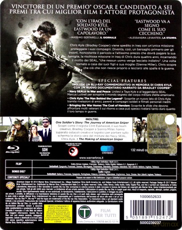 American Sniper (Snajper) (steelbook) [2xBlu-Ray]