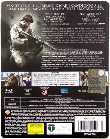 American Sniper (Snajper) (steelbook) [2xBlu-Ray]
