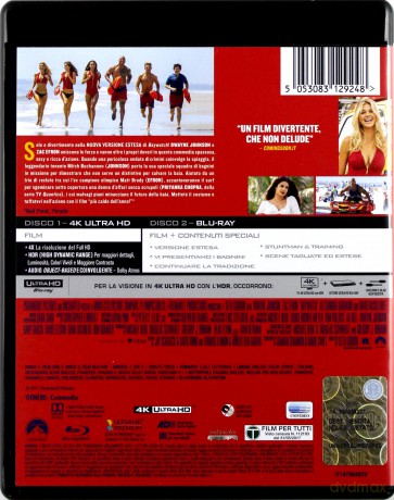 Baywatch (Słoneczny patrol) [Blu-Ray 4K]+[Blu-Ray]