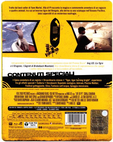 Life of Pi (Życie Pi) (steelbook) [Blu-Ray]