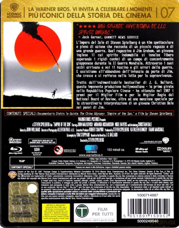 Empire of the Sun (Imperium Słońca) (steelbook) [Blu-Ray]