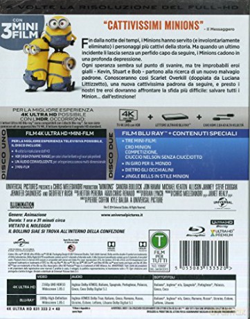 Minionki [Blu-Ray 4K]+[Blu-Ray]