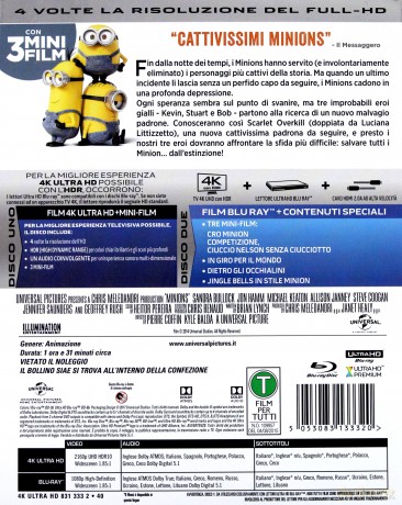 Minionki [Blu-Ray 4K]+[Blu-Ray]