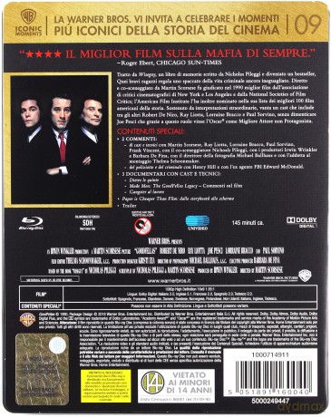 Goodfellas (Chłopcy z ferajny) (steelbook) [Blu-Ray]