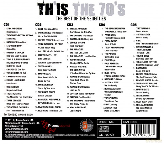 Best Of The 70's [BOX] [5CD]