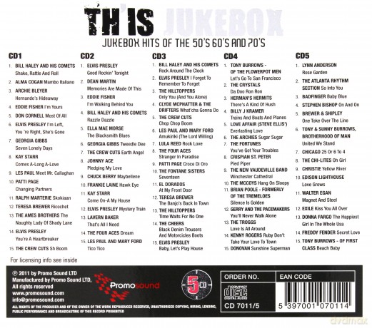 Elvis Presley: This Is Jukebox-Hits Of The 50's.60's And 70's [CD]