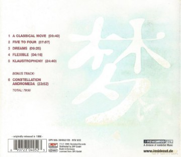 Klaus Schulze: Dreams [CD]