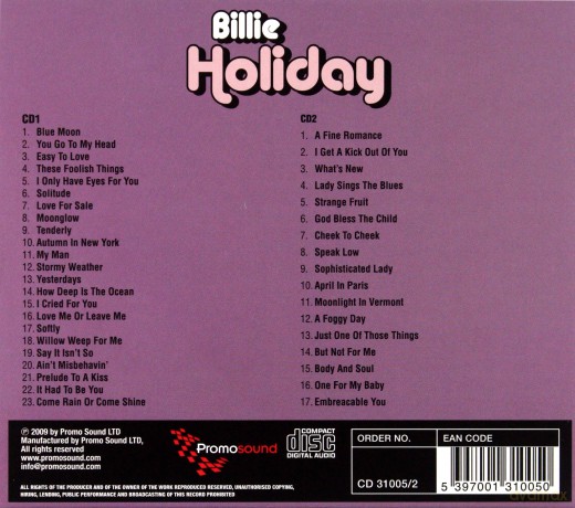Billie Holiday: The Very Best [CD]