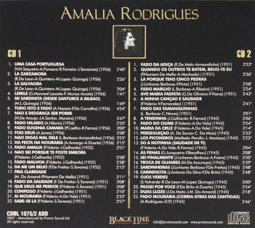 Amalia Rodriguez: The Very Best Of [CD]