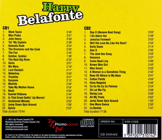 Harry Bellafonte: The Very Best [CD]