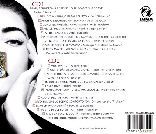 Maria Callas: The Best Of Maria Callas [CD]