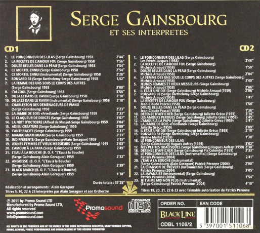 Serge Gainsbourg: The Very Best Of [CD]