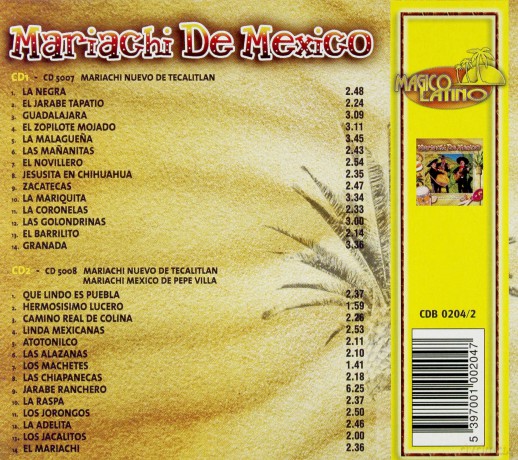 Mariachi De Mexico [CD]