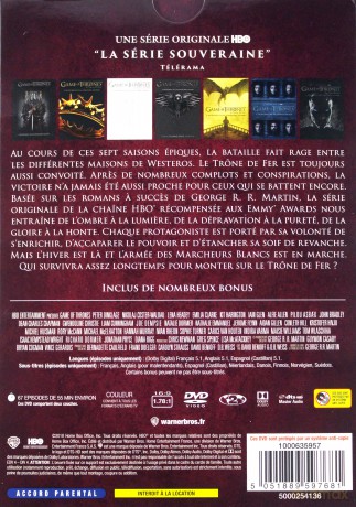 Gra o Tron Sezon 1-7 [BOX] [34DVD]