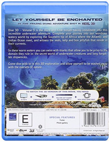 Dive 3D Volume 3 [Blu-Ray 3D]