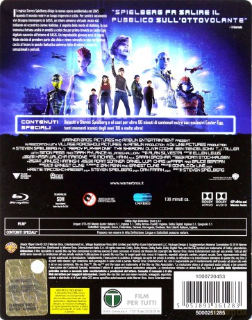 Ready Player One (steelbook) [Blu-Ray]