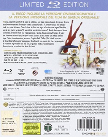 The Hangover (Kac Vegas) (Limited) (steelbook) [Blu-Ray]