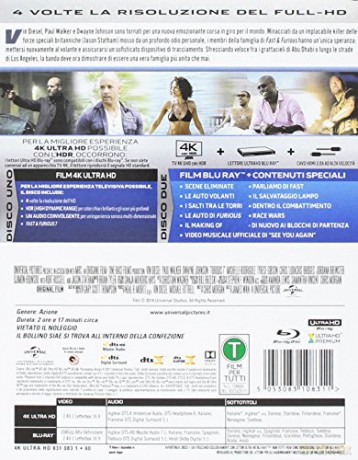 Szybcy i wściekli 7 [Blu-Ray 4K]+[Blu-Ray]