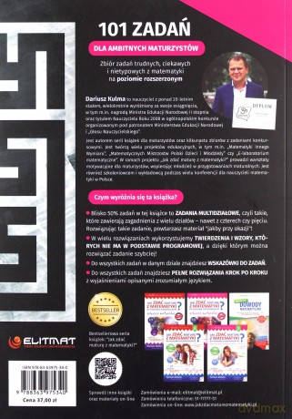 101 zadań dla ambitnych maturzystów - matematyka - Dariusz Kulma [KSIĄŻKA]