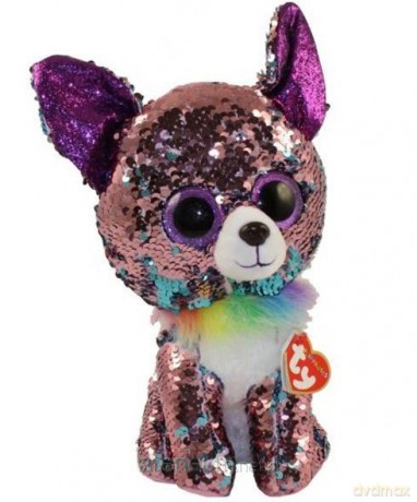 Beanie Boos Yappy - cekinowy Chihuahua 42 cm
