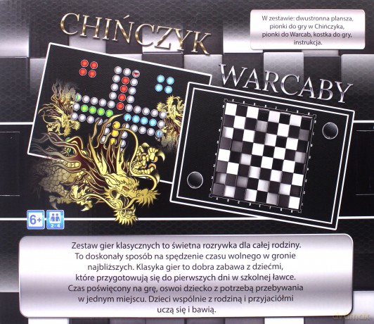 Chińczyk i Warcaby Deluxe [GRA PLANSZOWA]