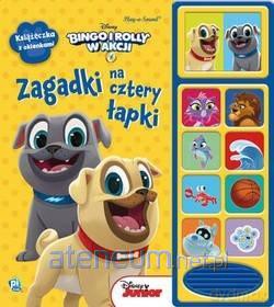 Disney Bingo i Rolly w akcji. Zagadki na cztery [KSIĄŻKA]