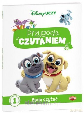Disney Uczy. Przygoda z Czytaniem 1 Bingo i Rolly [KSIĄŻKA]