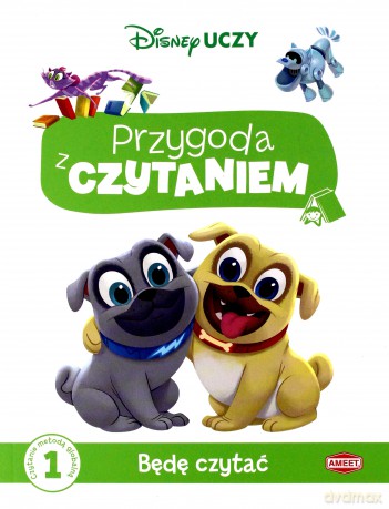 Disney Uczy. Przygoda z Czytaniem 1 Bingo i Rolly [KSIĄŻKA]