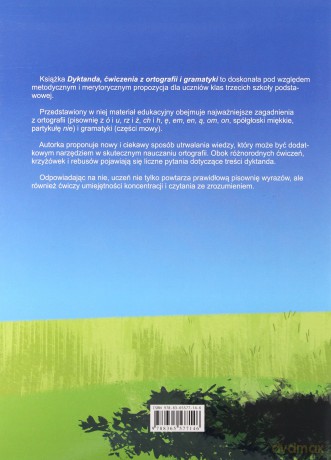 Dyktanda, ćwiczenia z ortografii i gramatyki kl. 3 - Wiesława Zaręba [KSIĄŻKA]