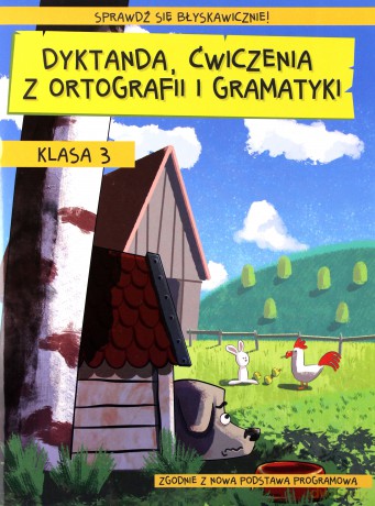 Dyktanda, ćwiczenia z ortografii i gramatyki kl. 3 - Wiesława Zaręba [KSIĄŻKA]