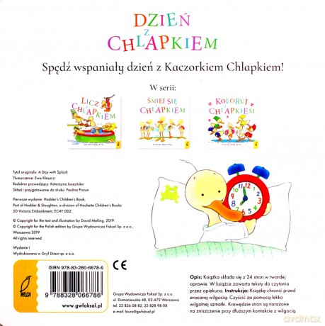 Dzień z Chlapkiem - David Melling [KSIĄŻKA]