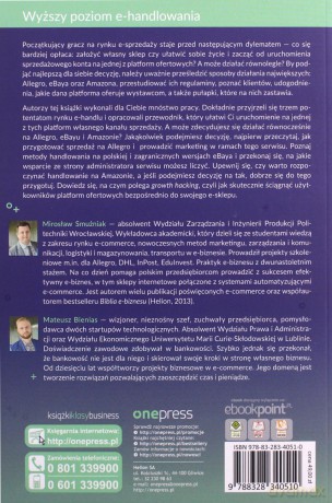 E-commerce na platformach ofertowych - Mirosław Smużniak, Mateusz Bienias [KSIĄŻKA]