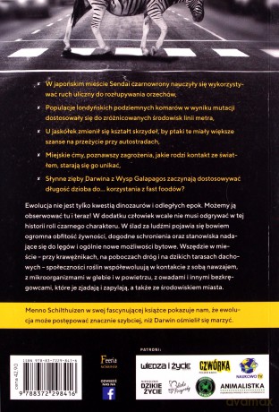 Ewolucja w miejskiej dżungli - Menno Schilthuizen [KSIĄŻKA]