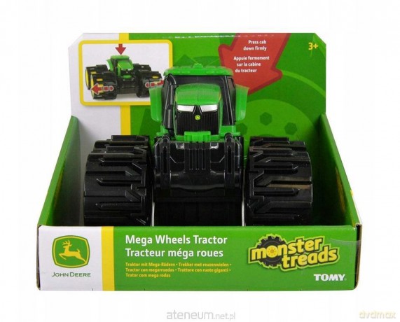 John Deere traktor mega opony