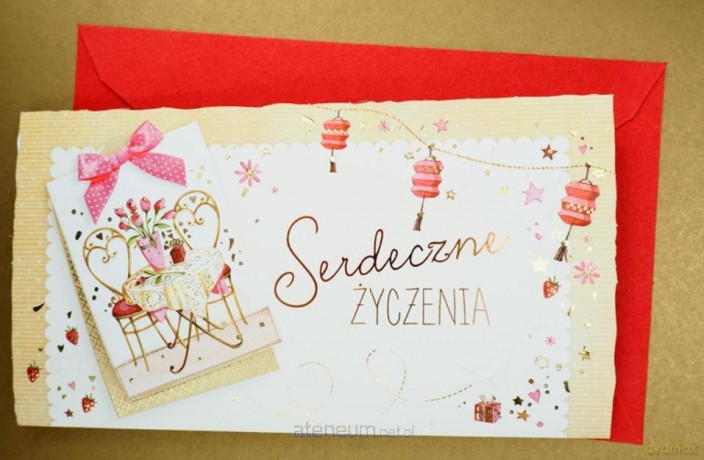 Karnet Życzenia + koperta