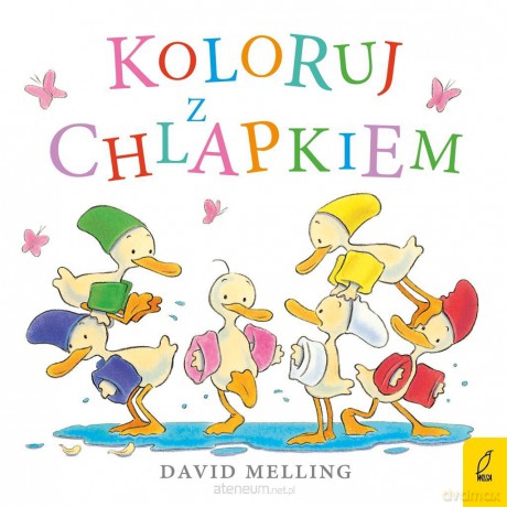 Koloruj z Chlapkiem - David Melling [KSIĄŻKA]