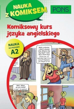 Komiksowy kurs języka angielskiego A.2 [KSIĄŻKA]