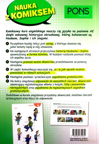Komiksowy kurs języka angielskiego A.2 [KSIĄŻKA]