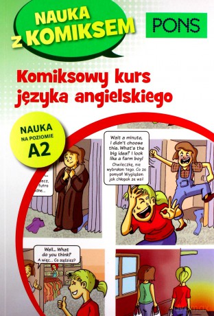 Komiksowy kurs języka angielskiego A.2 [KSIĄŻKA]