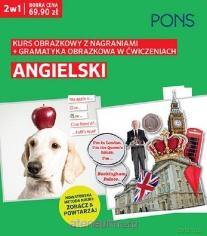 Kurs obrazkowy/gramatyka obrazkowa. Angielski 2w1 [KSIĄŻKA]
