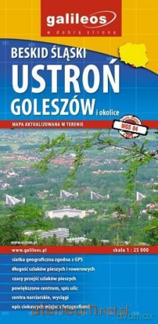 Mapa - Beskid Ślącki: Ustroń, Goleszów i okolice [KSIĄŻKA]