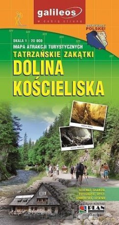 Mapa atrakcji turystycznych - Dolina Kościeliska 1: 20 000 [KSIĄŻKA]