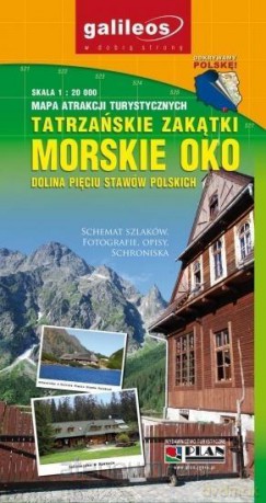 Mapa atrakcji turystycznych - Morskie oko 1:20 000 [KSIĄŻKA]