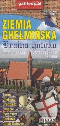 Mapa atrakcji turystycznych - Ziemia Chełmińska 1:135 000 [KSIĄŻKA]