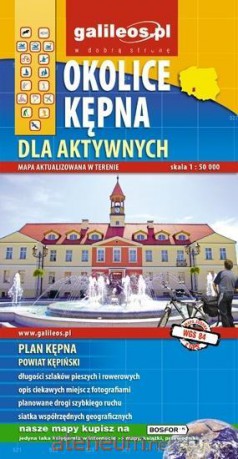 Mapa dla aktywnych - Okolice Kępna 1: 50 000 [KSIĄŻKA]