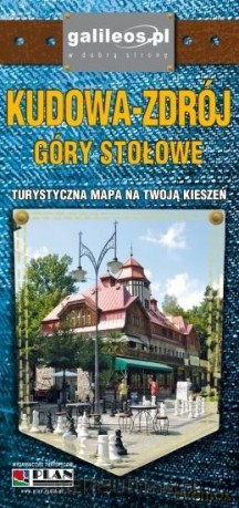 Mapa kieszonkowa - Kudowa Zdrój, Góry Stołowe [KSIĄŻKA]