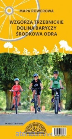 Mapa rowerowa -W. Trzebnickie i Dolina Baryczy [KSIĄŻKA]