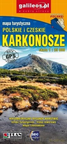 Mapa turystyczna - Karkonosze w.pol-cz 1:25 000 [KSIĄŻKA]